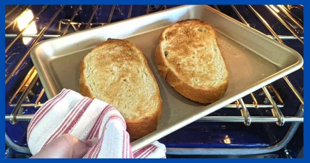 Toast Bread in the Oven 